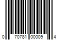 Barcode Image for UPC code 070781000094