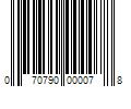 Barcode Image for UPC code 070790000078