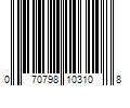 Barcode Image for UPC code 070798103108