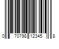 Barcode Image for UPC code 070798123458