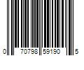 Barcode Image for UPC code 070798591905