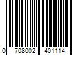 Barcode Image for UPC code 0708002401114