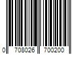 Barcode Image for UPC code 0708026700200