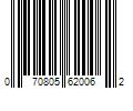 Barcode Image for UPC code 070805620062