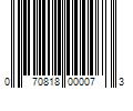 Barcode Image for UPC code 070818000073