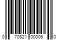 Barcode Image for UPC code 070821000060