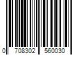 Barcode Image for UPC code 0708302560030