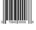 Barcode Image for UPC code 070843000086