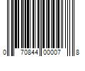 Barcode Image for UPC code 070844000078