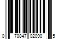 Barcode Image for UPC code 070847020905