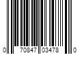 Barcode Image for UPC code 070847034780