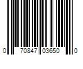 Barcode Image for UPC code 070847036500