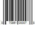 Barcode Image for UPC code 070851000078