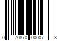 Barcode Image for UPC code 070870000073