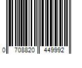 Barcode Image for UPC code 0708820449992