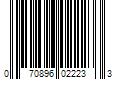 Barcode Image for UPC code 070896022233