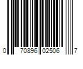 Barcode Image for UPC code 070896025067