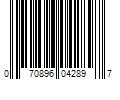 Barcode Image for UPC code 070896042897