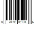 Barcode Image for UPC code 070896051806