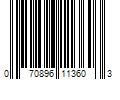 Barcode Image for UPC code 070896113603