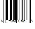 Barcode Image for UPC code 070896118653