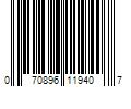 Barcode Image for UPC code 070896119407