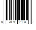 Barcode Image for UPC code 070896151087