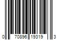 Barcode Image for UPC code 070896193193