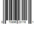 Barcode Image for UPC code 070896231161