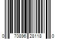 Barcode Image for UPC code 070896281180