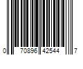 Barcode Image for UPC code 070896425447