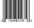 Barcode Image for UPC code 070896510358