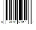 Barcode Image for UPC code 070896593177