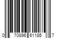 Barcode Image for UPC code 070896611857