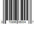 Barcode Image for UPC code 070896650047