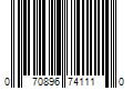 Barcode Image for UPC code 070896741110