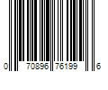 Barcode Image for UPC code 070896761996