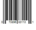 Barcode Image for UPC code 070896831101