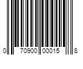 Barcode Image for UPC code 070900000158