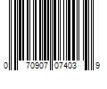 Barcode Image for UPC code 070907074039