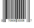 Barcode Image for UPC code 070909000067