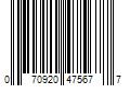 Barcode Image for UPC code 070920475677