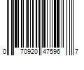 Barcode Image for UPC code 070920475967