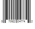 Barcode Image for UPC code 070922047742