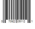 Barcode Image for UPC code 070922051121