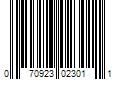 Barcode Image for UPC code 070923023011