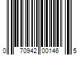 Barcode Image for UPC code 070942001465