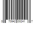 Barcode Image for UPC code 070942002417