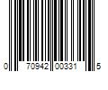 Barcode Image for UPC code 070942003315