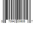 Barcode Image for UPC code 070942006057